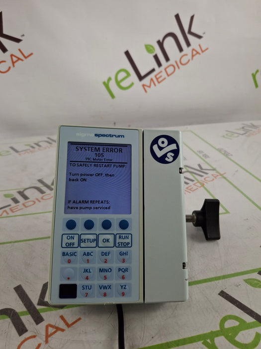 Baxter Sigma Spectrum 6.05.15 without Battery Infusion Pump