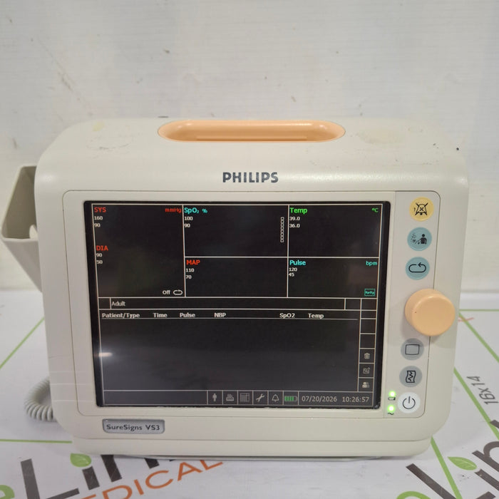Philips Suresigns VS3 Vital Signs Monitor