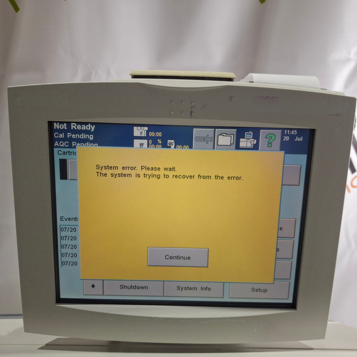 Siemens RapidLab 1265 Blood Gas Analyzer