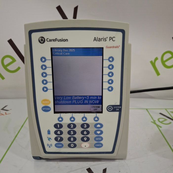 CareFusion Alaris 8015 Small Screen POC Infusion Pump