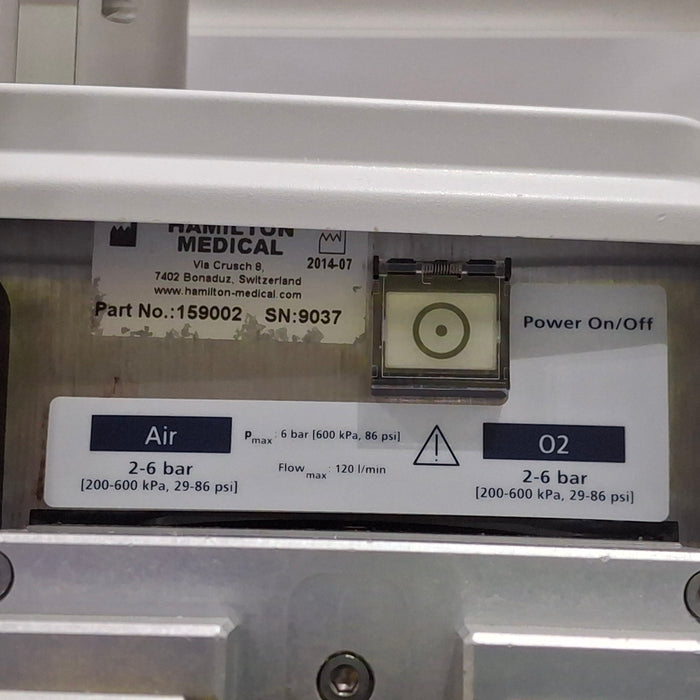 Hamilton Medical Inc G5 Ventilator