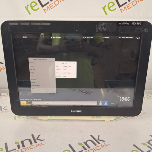 Philips Philips MX800 Bedside Patient Monitor Patient Monitors reLink Online
