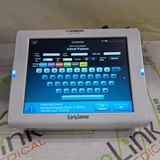 EarlySense Ltd. EarlySense Ltd. EarlySense 2.0 Control Unit Patient Monitors reLink Online