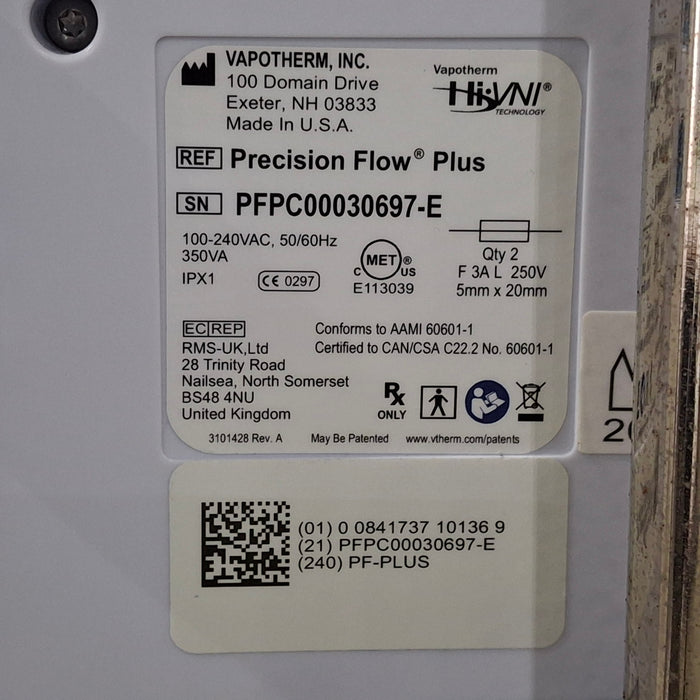 Vapotherm Precision Flow Plus Meter Humidifier