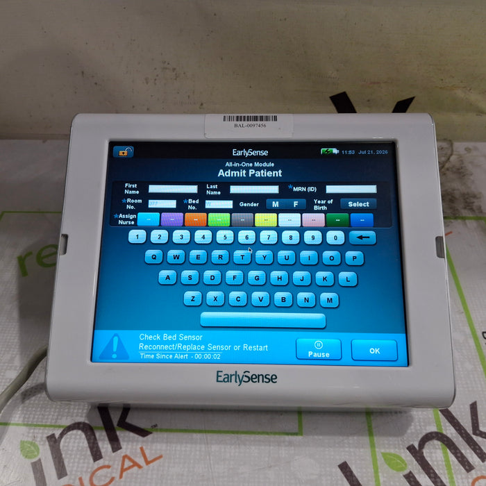 EarlySense Ltd. EarlySense 2.0 Control Unit