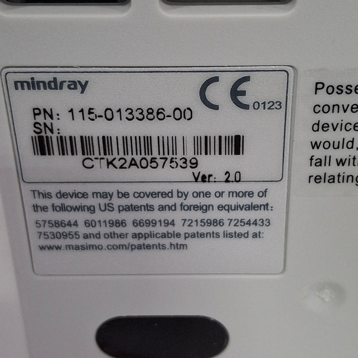 Mindray MPM w/Masimo Module for DPM6/7