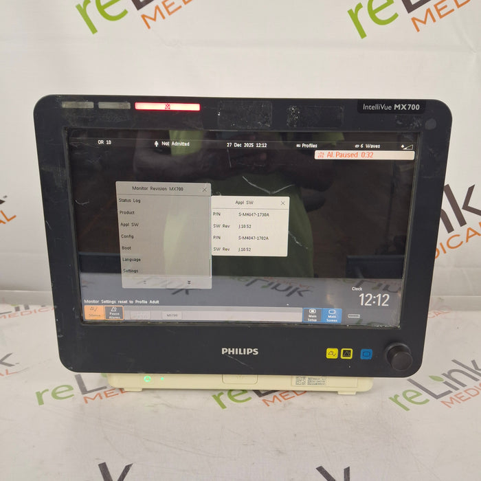 Philips MX700 Bedside Patient Monitor