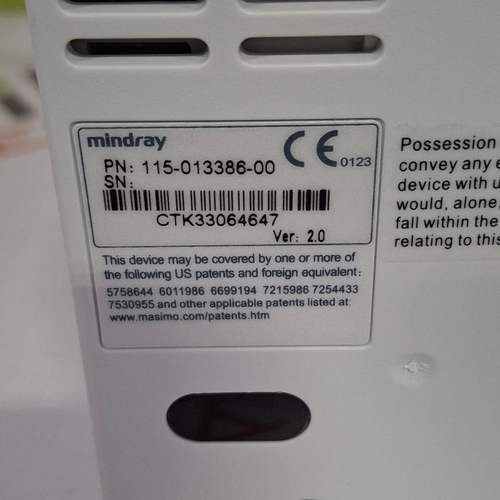 Mindray MPM w/Masimo Module for DPM6/7