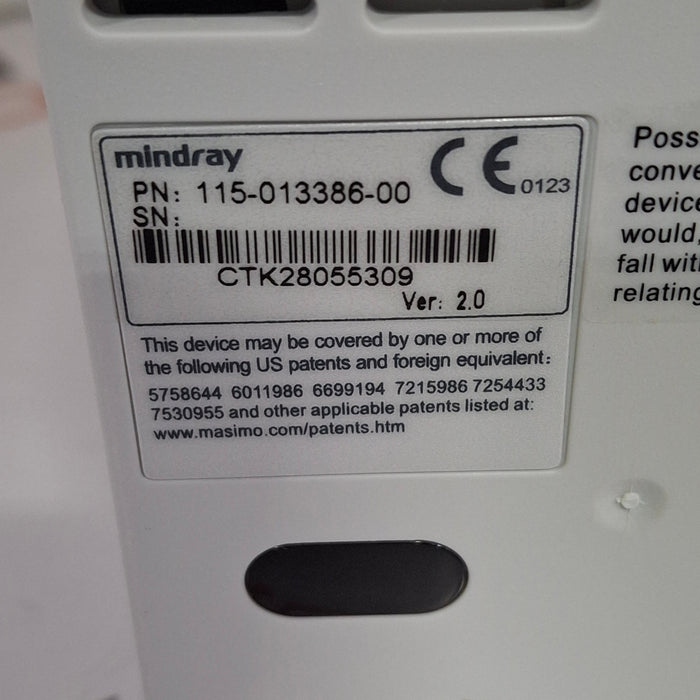 Mindray MPM w/Masimo Module for DPM6/7