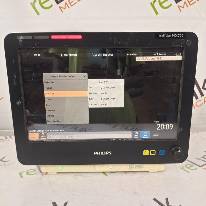 Philips MX700 Bedside Patient Monitor