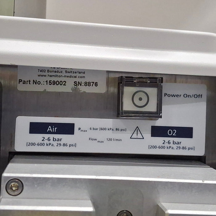 Hamilton Medical Inc G5 Ventilator