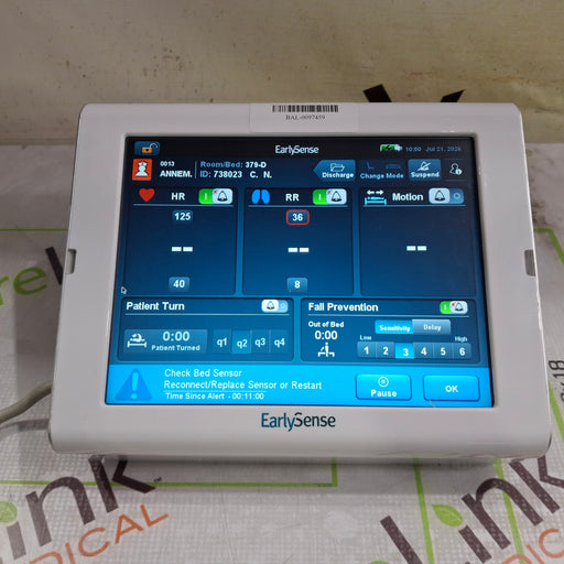 EarlySense Ltd. EarlySense Ltd. EarlySense 2.0 Control Unit Patient Monitors reLink Online