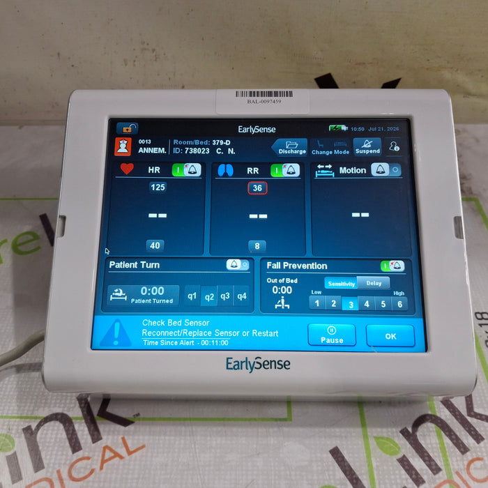 EarlySense Ltd. EarlySense 2.0 Control Unit