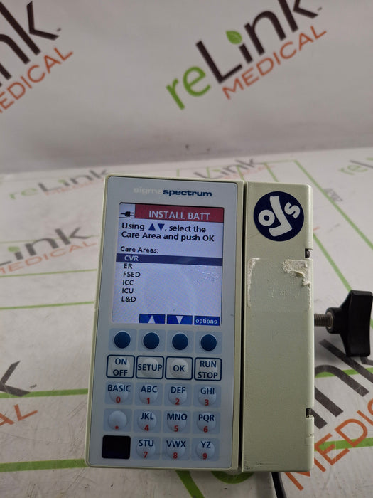 Baxter Sigma Spectrum 6.05.14 without Battery Infusion Pump