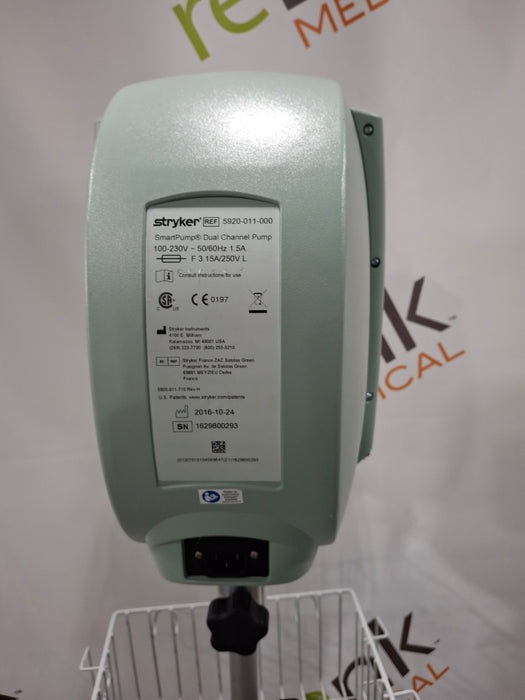 Stryker SmartPump Dual Channel Tourniquet