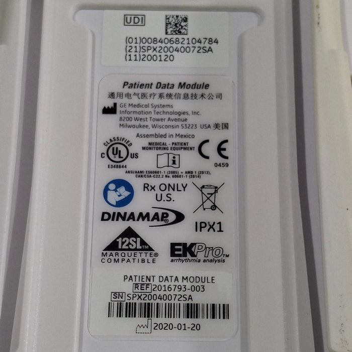 GE Healthcare PDM Masimo Patient Data Module