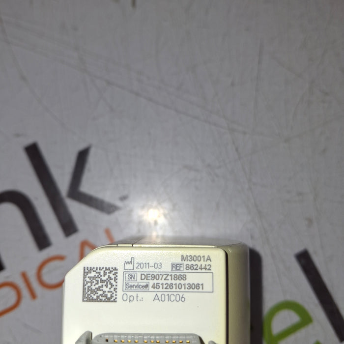 Philips M3001A-A01C06 Fast SpO2, NIBP, ECG, Temp, IBP MMS Module