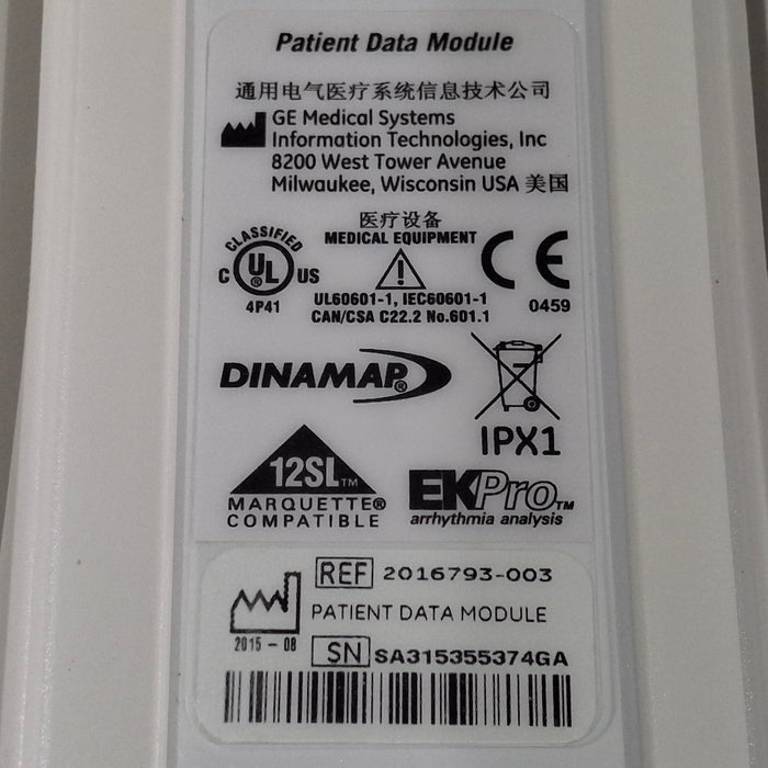 GE Healthcare PDM Masimo Patient Data Module