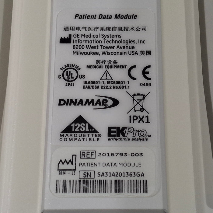 GE Healthcare PDM Masimo Patient Data Module