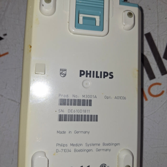 Philips M3001A-A01C06 Fast SpO2, NIBP, ECG, Temp, IBP MMS Module