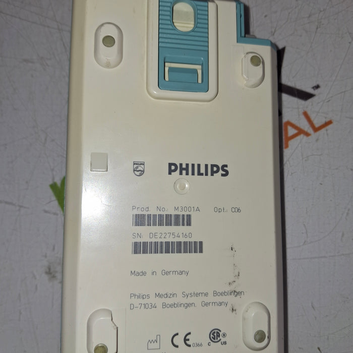 Philips M3001A-C06 Fast SpO2, NIBP, ECG, Temp, IBP MMS Module