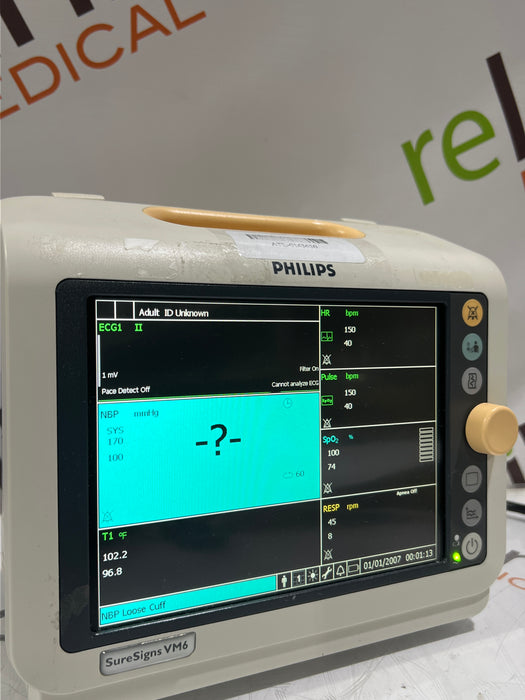 Philips SureSigns VM6 Vital Signs Monitor