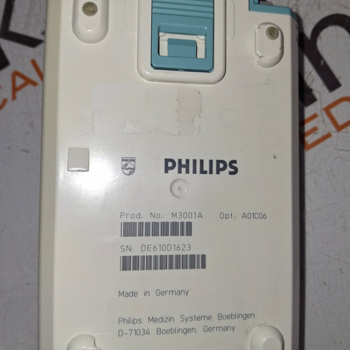 Philips M3001A-A01C06 Fast SpO2, NIBP, ECG, Temp, IBP MMS Module