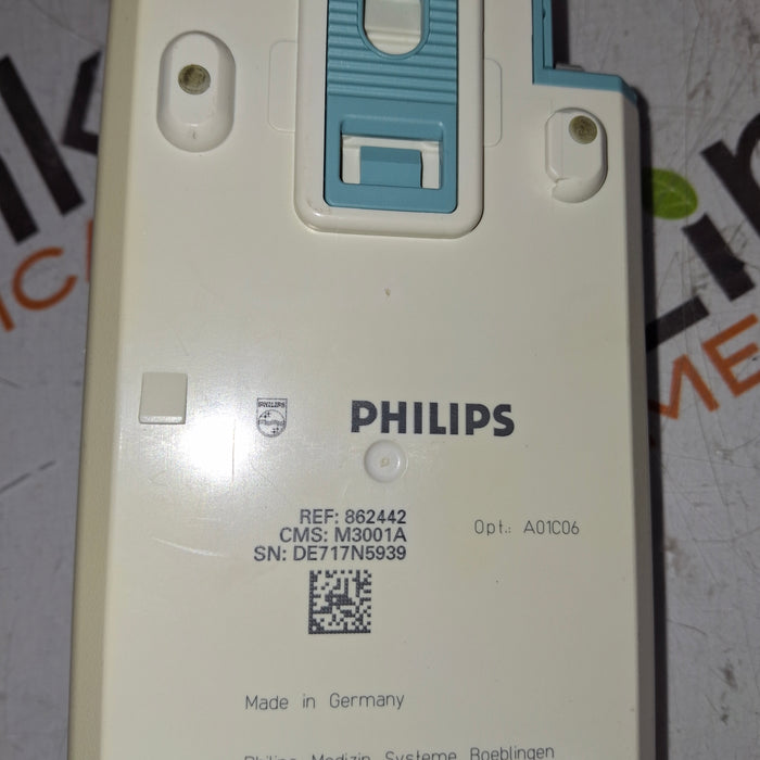 Philips M3001A-A01C06 Fast SpO2, NIBP, ECG, Temp, IBP MMS Module