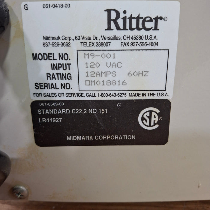 Ritter M9-001 UltraClave Autoclave Sterilizer