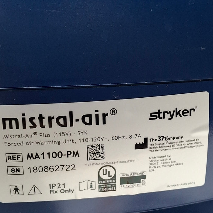 Stryker Mistral-Air Forced Air Warming System