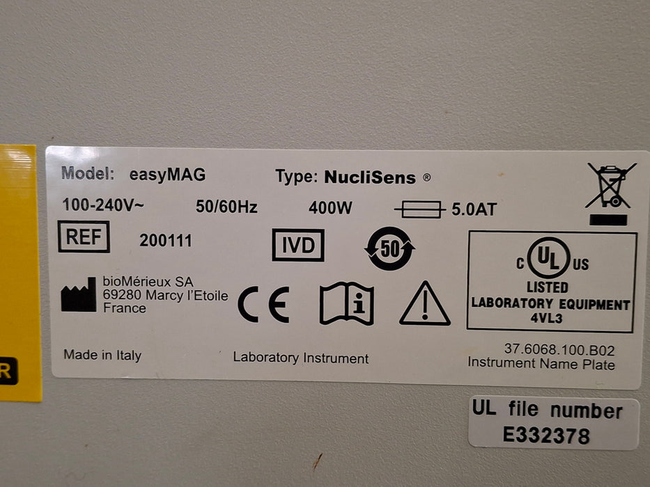 BioMerieux easyMAG  NucliSens DNA/RNA Extractor