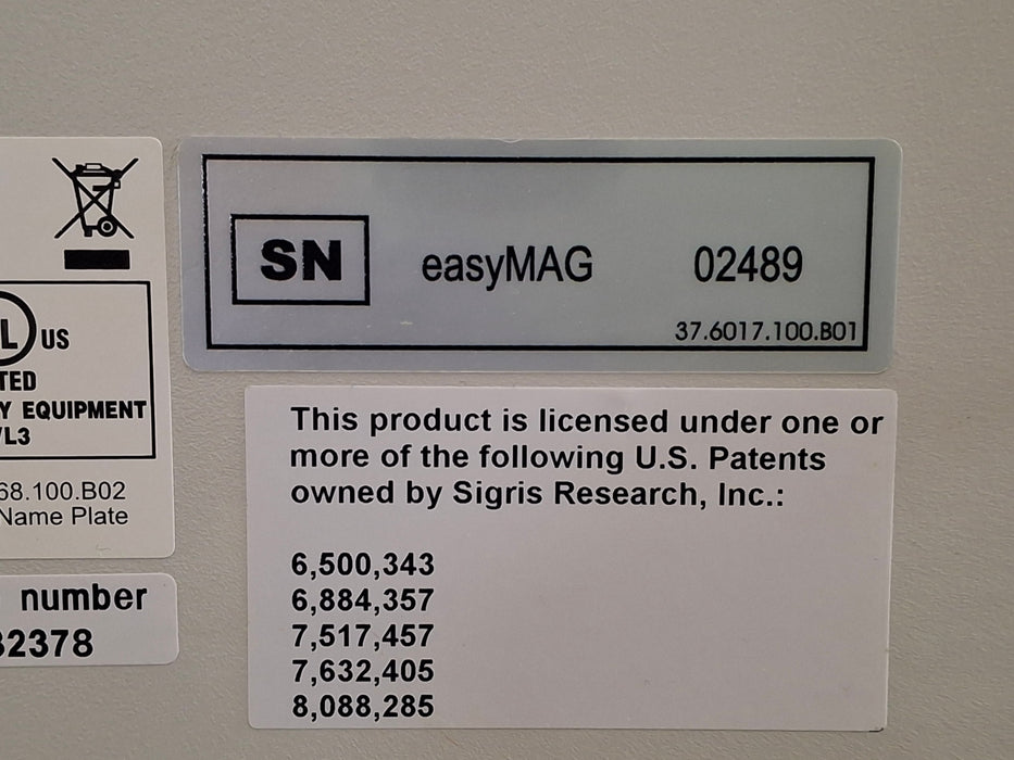 BioMerieux easyMAG  NucliSens DNA/RNA Extractor
