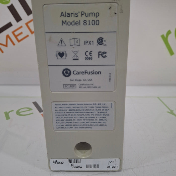 CareFusion Alaris 8100 LVP Infusion Pump Module
