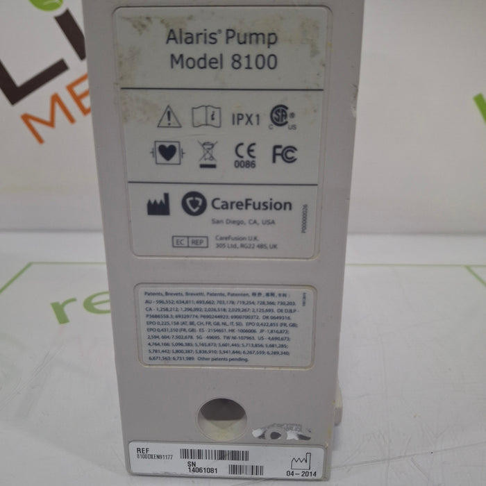 CareFusion Alaris 8100 LVP Infusion Pump Module