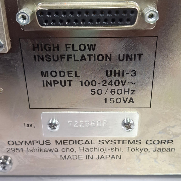 Olympus UHI-3 High Flow Insufflator