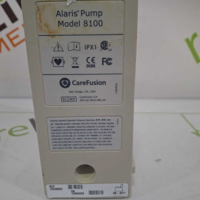 CareFusion Alaris 8100 LVP Infusion Pump Module