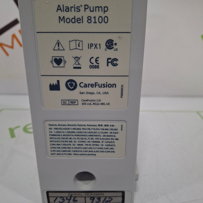 CareFusion Alaris 8100 LVP Infusion Pump Module