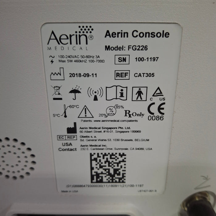 Aerin Medical Inc FG226 Aerin Console