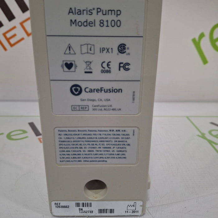 CareFusion Alaris 8100 LVP Infusion Pump Module