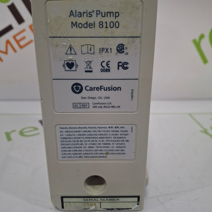 CareFusion Alaris 8100 LVP Infusion Pump Module