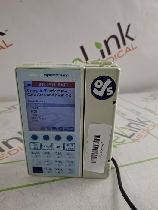 Baxter Sigma Spectrum 6.05.14 without Battery Infusion Pump