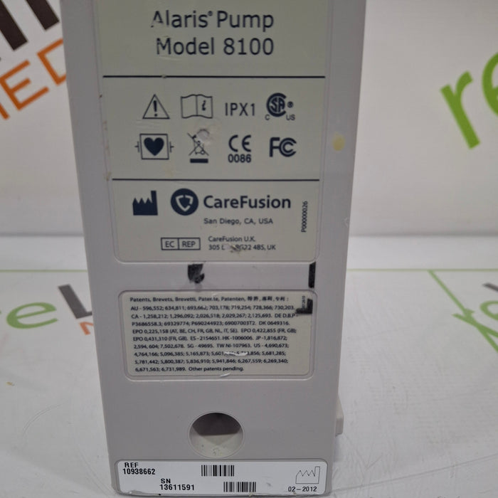 CareFusion Alaris 8100 LVP Infusion Pump Module