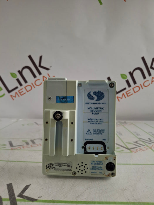 Baxter Sigma Spectrum 6.05.14 with A/B/G/N Battery Infusion Pump