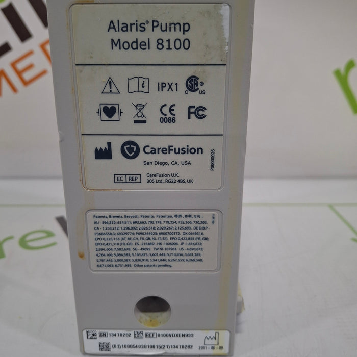 CareFusion Alaris 8100 LVP Infusion Pump Module