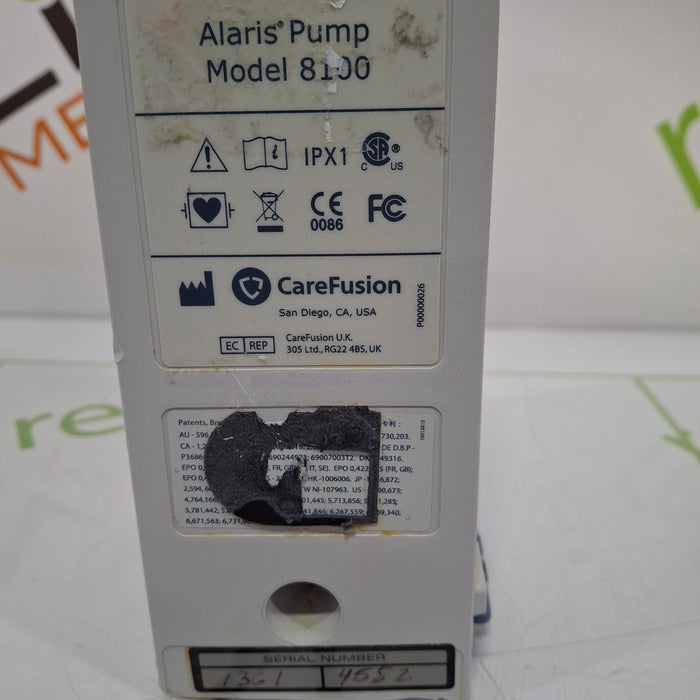 CareFusion Alaris 8100 LVP Infusion Pump Module