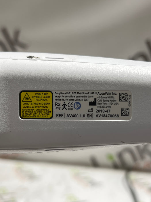 AccuVein AV400 UV Light Vein Finder