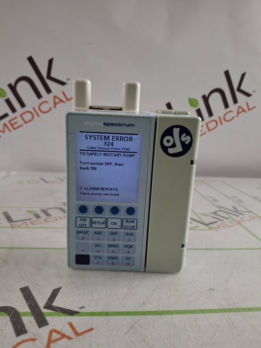 Baxter Sigma Spectrum 6.05.14 with A/B/G/N Battery Infusion Pump