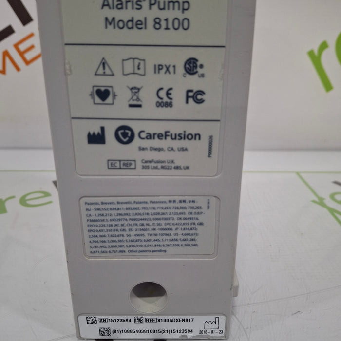 CareFusion Alaris 8100 LVP Infusion Pump Module
