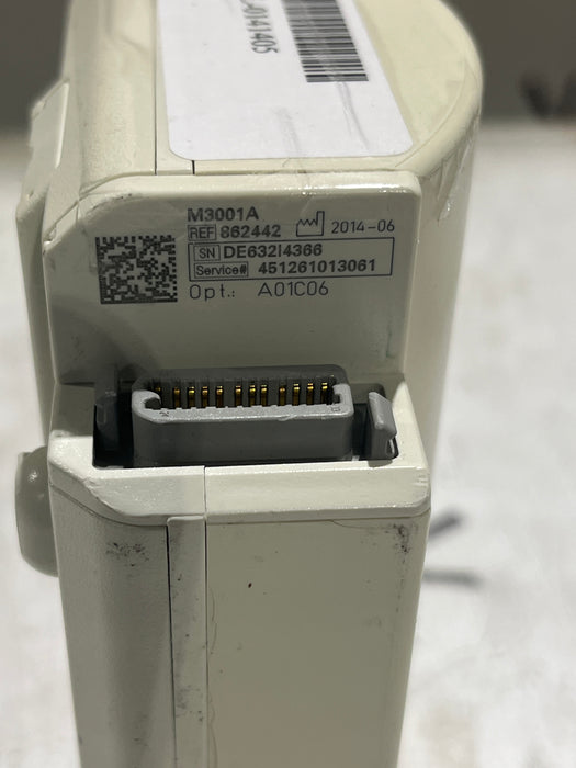 Philips M3001A-A01C06 Fast SpO2, NIBP, ECG, Temp, IBP MMS Module
