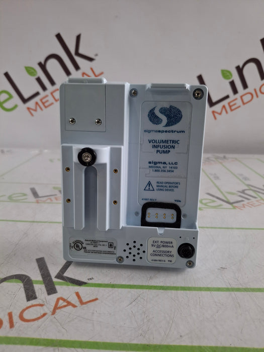 Baxter Sigma Spectrum 6.05.14 with A/B/G/N Battery Infusion Pump